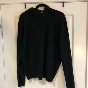 Vince Distressed Hoodie